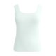 thumbnail image 5 of Camiseta sin mangas ajustada de color liso con cuello cuadrado para mujer - Camisola sexy sin espalda - Tejido de punto suave - Perfecta con vaqueros/faldas - Tallas S-XXL, 5 of 5