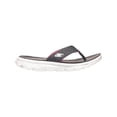thumbnail image 2 of Skechers Go Walk Move Solstice Womens Flip Flop Sandals Black/White 8, 2 of 2
