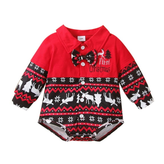 FDDMis Christmas Outfits for Toddler Boys Boy Christmas Outfit Girls Christmas 2t Boys Outfits Little Boys Clothes Toddler 4t Girls Clothes Boy, Black 12-18 Months