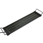 3 Optional Control Modes Aquarium Hood Lighting Led Fish Tank Light 24 Inch Lamp For Freshwater Saltwater Marine Full Spectrum Blue And White Decorations Light