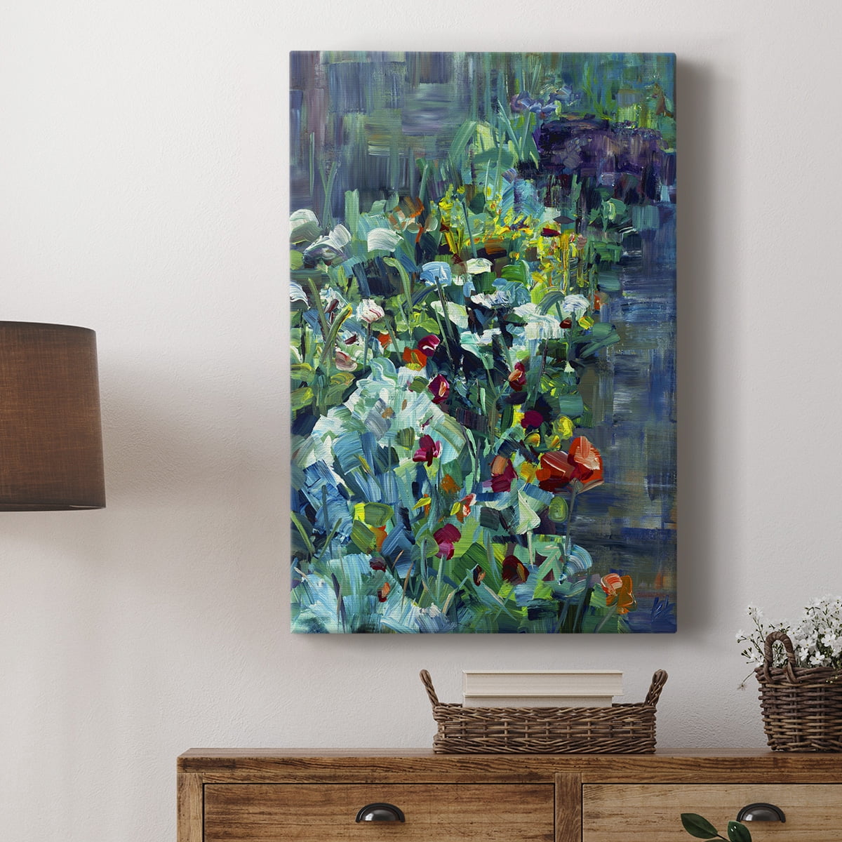 Lots of Love in the Garden Premium Gallery Wrapped Canvas - Ready to Hang
