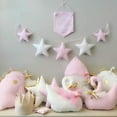 thumbnail image 2 of Clearance Sale!Nordic Style Stars Handmade Garland Christmas Child Room Decor Wooden Beaded Banner Nursery Decor Best Gifts, 2 of 6