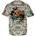 thumbnail image 3 of Personalized Mexico Mexican Baseball Shirt, Customized Team Name Mexican Aztec Baseball Jersey for Men for Men,Women S-5XL (L), 3 of 7