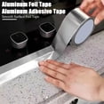 thumbnail image 2 of Ruban en Aluminium Options de Largeur 3cm/5cm 20m Résistant à la Chaleur, à l'Humidité, Étanche pour Isolation Conduits Cuisinières Éviers Armoires, 2 of 7