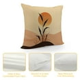 thumbnail image 4 of GOSMITH  Mid Century Modern Pillow Covers Set of Boho Decor Cute Plants Contemporary Aesthetic Abstract Pillows Accents Outdoor Farmhouse Sofa Couch Cases Decorations, 4 of 5