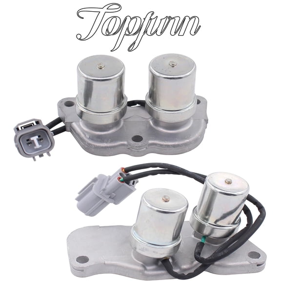 Transmission Trans Shift Control and Lock Up Solenoid Valve Set for Honda Accord 1990-1997 Odyssey 1995-1997 Prelude 1992-1996 28300-PX4-003 28200-PX4-014