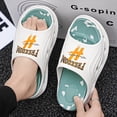 thumbnail image 3 of Men Women Cloud Cushion Slides EVA Pillow Slippers Cute Non-Slip Shower Sandals Open Toe for Bathroom, 3 of 7