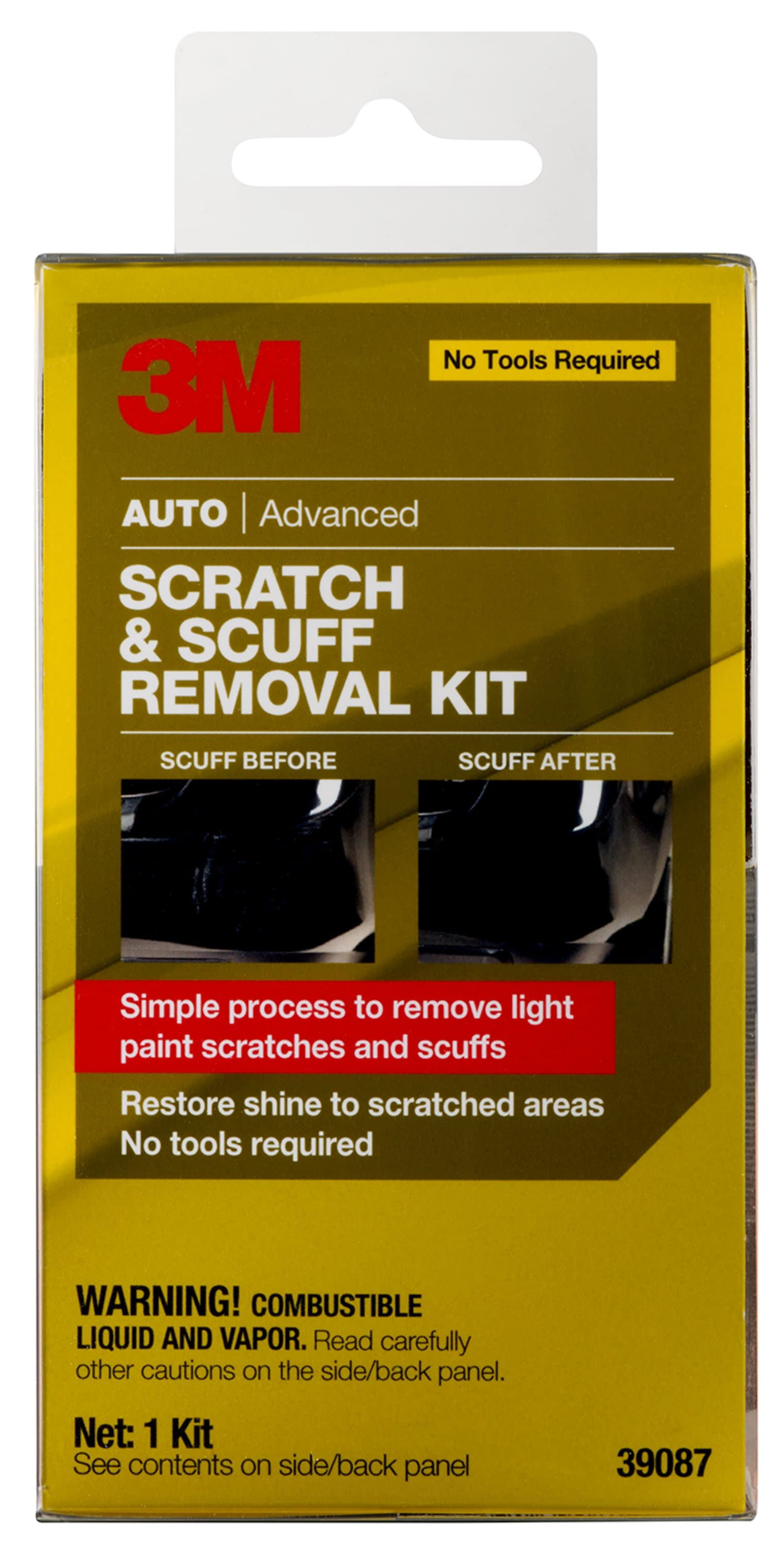 3M Auto Advanced Scratch and Scuff Removal Kit 4 pc Box