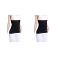 thumbnail image 2 of Breathable And Moisture Absorbing Waist Back Support For Added Comfort Skin black XXL 2Set, 2 of 6