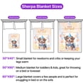 thumbnail image 5 of Watercolor Miniature American Shepherd Happy Birthday Celebration Balloons Gift Party Cozy Sherpa Blanket MAS Dog Lover Gifts Warm Soft Throw Blanket - 00028, 5 of 5