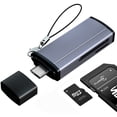 thumbnail image 1 of Lector de Tarjetas IVSHOWCO USB C 3.0 Adaptador SD y Micro SD, 1 of 6