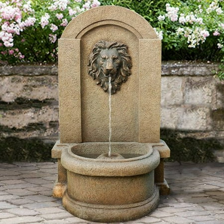 Jeco FCL162 Classic Lionhead Floor Fountain