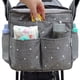 thumbnail image 4 of Organizador universal para cochecito con portavasos, carrito para cochecito con gran capacidad de almacenamiento, apto para cochecito, 4 of 5