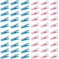 thumbnail image 5 of Mini Pinzas Para La Ropa, 60 Piezas De 1,4 Pulgadas Para Decoraciones De Fiestas (Rosa + Azul), 5 of 5