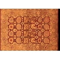 thumbnail image 1 of Ahgly Company Indoor Rectangle Oriental Orange Traditional Area Rugs, 2' x 5', 1 of 4