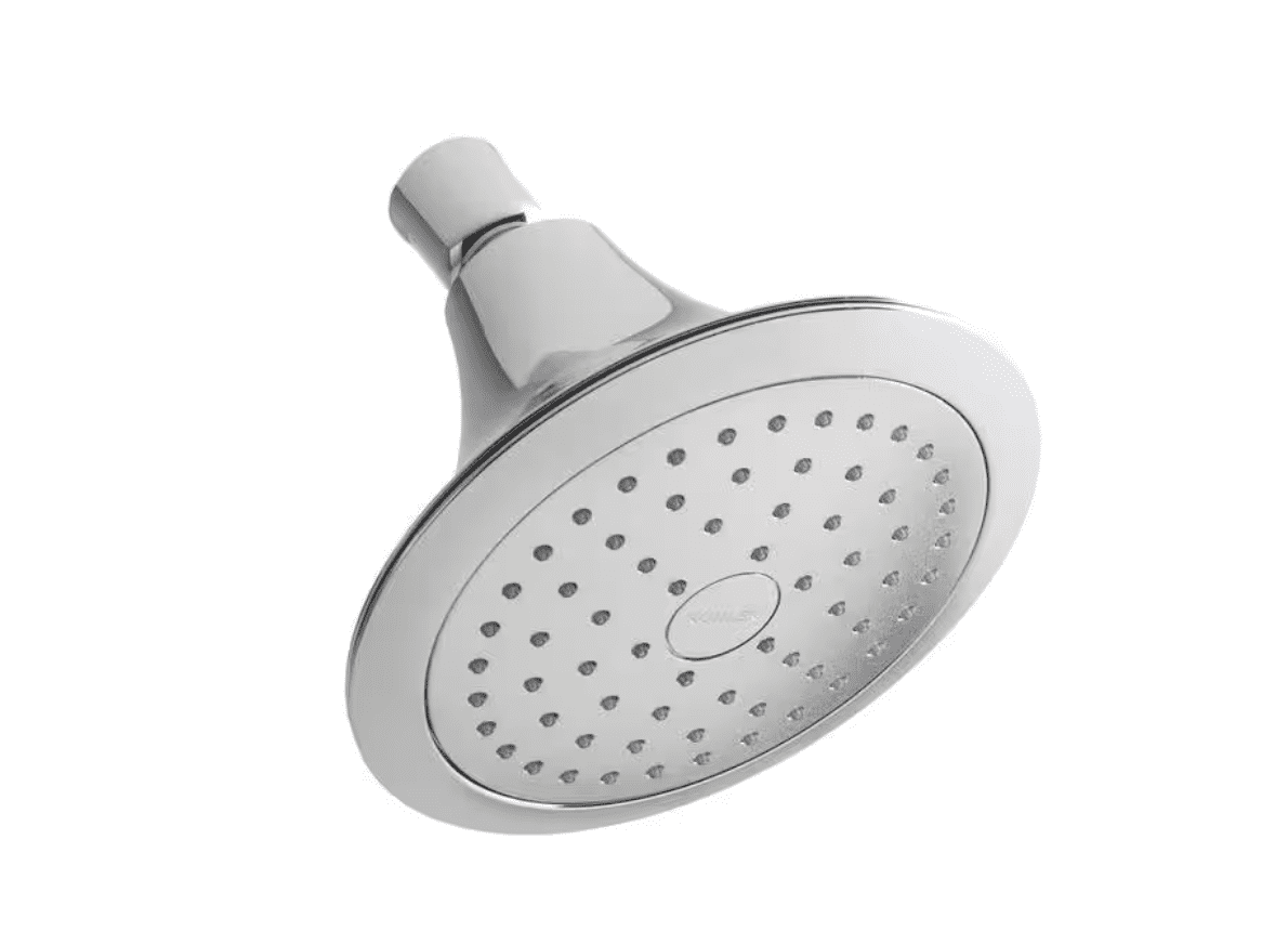 KOHLER 10282AKSN Forte 2.5 GPM SingleFunction WallMount Showerhead