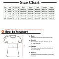 thumbnail image 2 of Pompotops Femmes Femmes Chemise à Manches Courtes T-Shirt Blouse Tops, 2 of 8