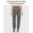 thumbnail image 3 of Little Donkey Andy Women's Hiking Pants Lightweight Quick Dry Outdoor Running Cargo Gray M, 3 of 8