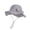 Grey, variant on QHFBli Baby Girl Sun Hat with UPF 50 Outdoor Adjustable Beach Hat with Wide Brim Bucket Hats