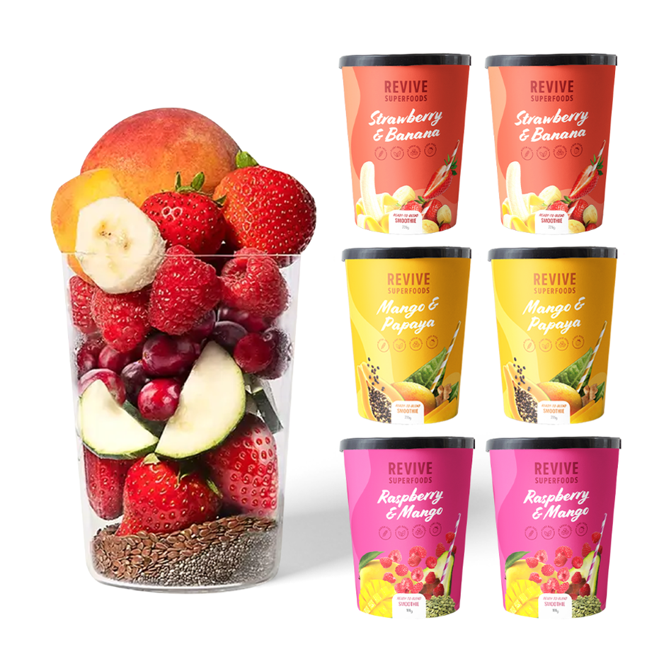 9 Strawberry & Banana Smoothie Pack