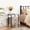 Gray, variant on HOOBRO Nightstand with USB Ports & 2 Drawers & Power Outlets Bedroom Gray