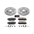 thumbnail image 3 of PowerStop Front Z23 Evolution Sport Carbon-Fiber Ceramic Brake Pad and Drilled & Slotted Rotor Kit Fits: CHRYSLER JEEP Select Models K6538, 3 of 10