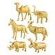 thumbnail image 1 of Figuras de animales de la selva, modelo de simulación, lobo, ciervo, juego de juguetes para niños pequeños 6 piezas, 1 of 7