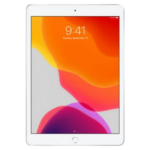 Restored Apple iPad 7th Gen 32GB Wi-Fi, 10.2" - Silver (Refurbished)