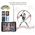 thumbnail image 4 of Carpeta para tarjetas de béisbol Rucher, 50 fundas, capacidad para 400 tarjetas, 4 of 8
