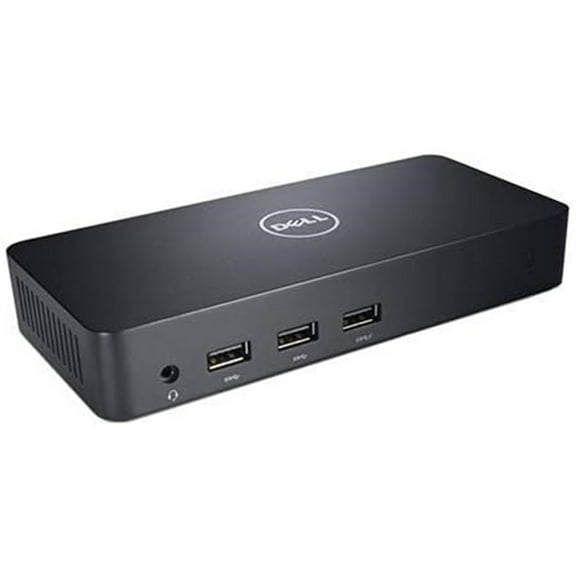 Restored Dell USB 3.0 Ultra HD/4K Triple Display Docking Station (D3100) (Refurbished)