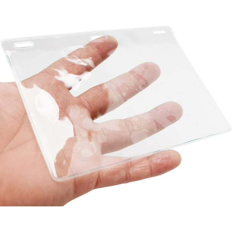 Clear Poly LARGE Postcard Sleeve
