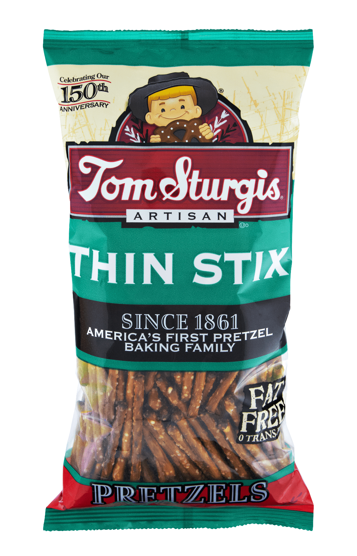 Tom Sturgis Artisan Thin Stix Pretzels, 6-Pack 9 oz. Bags ...