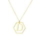 thumbnail image 1 of Collar para mujer, joyería para mujer, joyería de moda para mujer, regalo para mujer, 26 collares con colgante de cadena con nombre y letras en inglés, joyería, collares de moda., 1 of 3