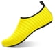 thumbnail image 1 of Zapatos para deportes acuáticos Calcetines de yoga acuáticos de secado rápido descalzos Slip-on para hombres, mujeres, amarillo, tamaño: 40-41 Feliz Sencillez, 1 of 5