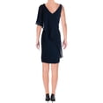 thumbnail image 3 of Ralph Lauren Womens Najeeb Midi Dress, Blue, 18, 3 of 3