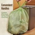 thumbnail image 5 of 13 Gallon Compost Bags With Handles - 30 Count Biodegradable Trash Bags,, 5 of 9