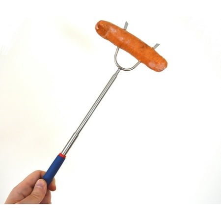 

Marshmallow Retractable Roasting Sticks Stick for Fire Pit Hot Dog Campfire Skewers Camping 34 Inch Long Extendable Forks 2 Pack Extendable Marshmallow Roasting Sticks（Random Color）