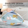 thumbnail image 4 of Yayeee Pillowcase King Size Set of 2 Satin Wrinkle Resistant Pillow Case, Cute Rabbits, 4 of 8