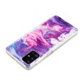 thumbnail image 5 of Allytech Compatible with Samsung Galaxy A71 4G Case [Not for 5G], Marble Design Series Case for Women Boys Girls Soft Slim TPU Shockproof Cover for Samsung Galaxy A71 4G 2020, Red Purple Marble, 5 of 6