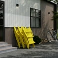 thumbnail image 6 of Wildridge Heritage Folding Adirondack Chair, Lemon Yellow, Outdoor Weather Resistant Poly Patio Furniture, 6 of 8