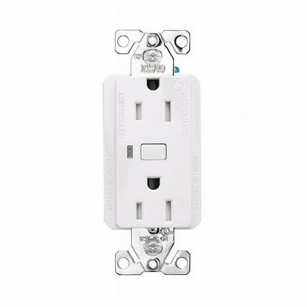 Eaton NSB WFTRCR15-WSP-L Outlets Smart WiFi Duplex Receptacle 15A White