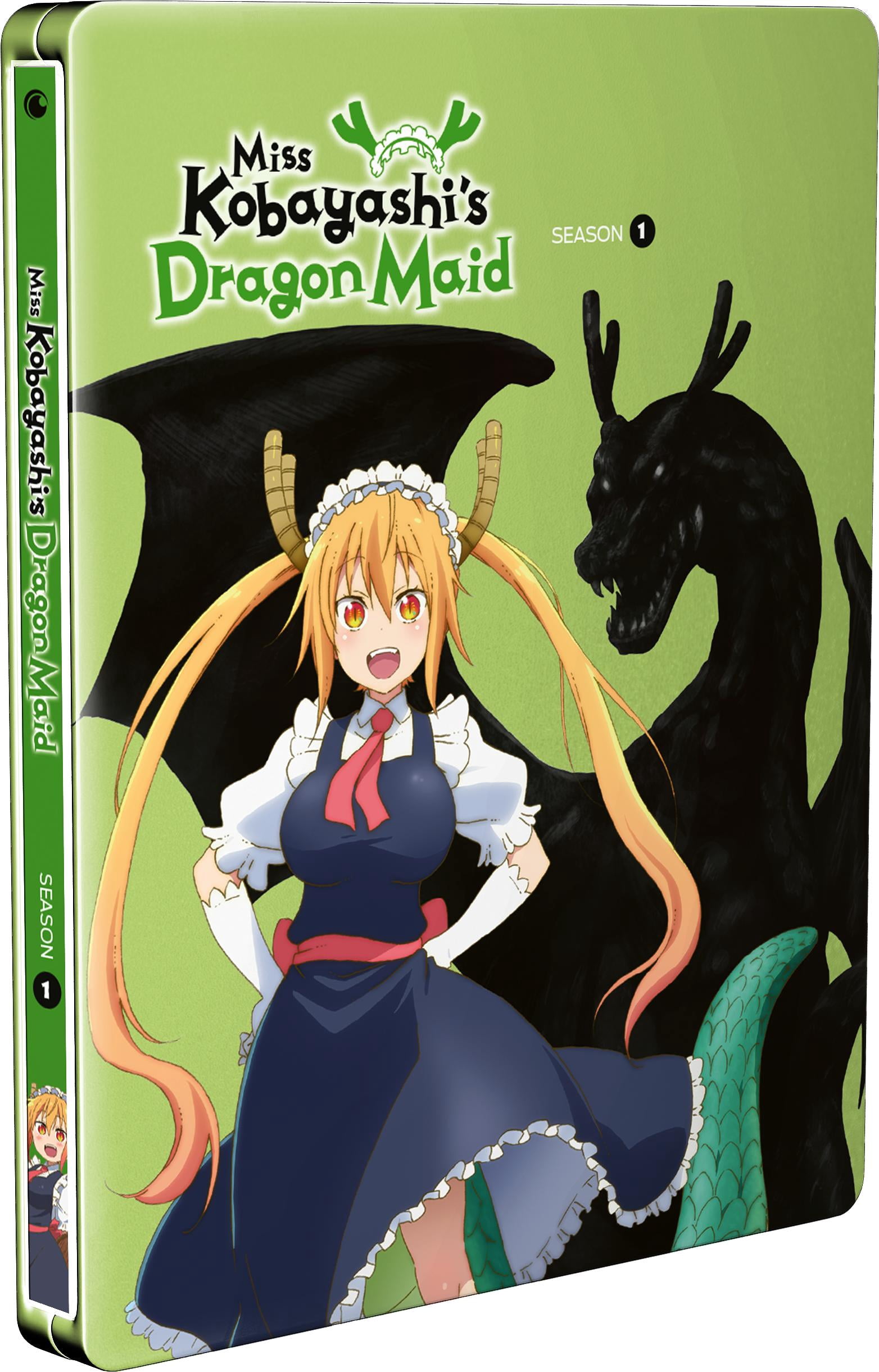 Miss Kobayashi's Dragon Maid: Season 1 (Steelbook) (Blu-ray) Crunchyroll, Anime