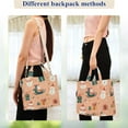 thumbnail image 4 of FORMRS Womens Corduroy Tote Bag Crossbody Shoulder Handbag with Pocket, Christmas Santa, 4 of 7