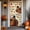 B, variant on Thanksgiving Door Decor Turkey Hanging Cover Front Door Porch Decoration Fall Holiday Party Entryway Home Seasonal Decoration