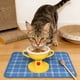 thumbnail image 5 of Cuenco de plástico con forma de trofeo para mascotas, con altura ajustable de 5 niveles, para el cuello y bebedero, apto para gatos y perros., 5 of 6