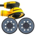 thumbnail image 1 of 2 Packs For Dewalt Dwe64233 & N329079 Orbital Sander Replacement Pad, 5 Inch 8 Hole Hook And Loop Sanding Disc Backing Pads, Compatible With Dwe6421-b, 1 of 5