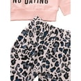 thumbnail image 4 of Bmnmsl Newborn Girl Fall Outfits Long Sleeve Hoodie Leopard Pants Headband, 4 of 6