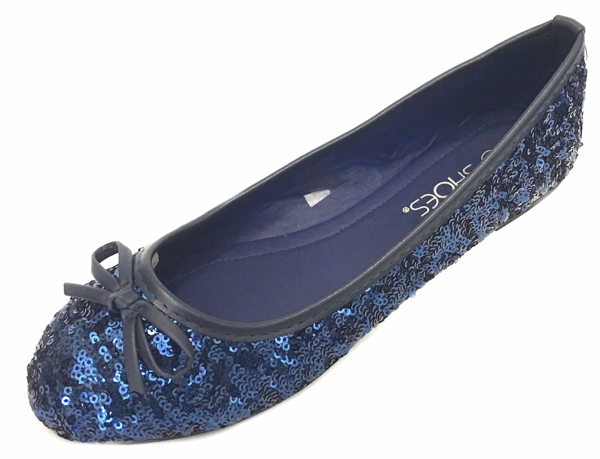 Shoes 18 New Womens Sequins Ballerina Ballet Flats Shoes 5 Colors Available 