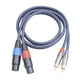 thumbnail image 2 of Cable XLR hembra a RCA estéreo HiFi, cable de extensión portátil, estable 1 metro, 2 of 9