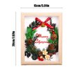 thumbnail image 3 of onlyliua para Interior/Exterior Manual de Decoraciones Decorativas Navideñas para Hacer Uno Mismo Marco de Fotos con Flores Secas para Padres E Hijos Arreglo Floral Flor Eterna, 3 of 6